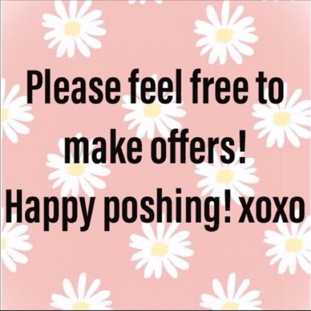 Let’s chat! Feel Free to make offers 😊😊